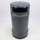120 litre outdoor heritage litter bin, polyethylene (view 2)