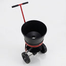 25kg capacity hand-push salt spreader with 3m spread width (view 2)