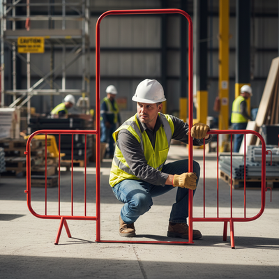 Premium Walkthrough Barrier for Crowd Control - Lightweight & Durable