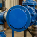 1¼" Class 150 Flange Stud Hole Insert - Blue LDPE (view 2)