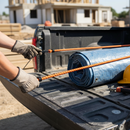 Dark Slate Gray Premium 1000mm Bungee Straps - Heavy Duty Twin Pack