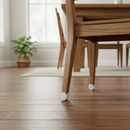 Premium Self-Adhesive Felt Pads 10mm White – Pack of 75 for Furniture Protection