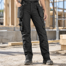 Women's Full-Stretch Trousers Detachable Holster Pockets - Black/Black (view 2)