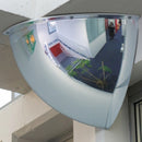 660mm Diameter PMMA 1/8 Sphere Convex Security Mirror with Fixing Kit
