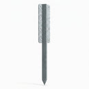 Double Sleeper Pin Straight Bracket Galvanised 750mm x 2mm (view 2)