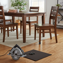 Premium Self-Adhesive Felt Sheets for Furniture Protection - Dark Brown, 153mm x 113mm, Pack of 2