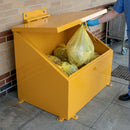 551 Litre Galvanised Steel Storage Unit with Sloping Lid