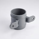 Traditional Downpipe Spare Socket 63mm Dia with Eared Fixings (view 2)