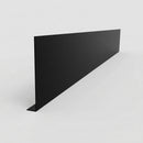 Aluminium Fascia Board Sample — Textured Black / 'L' Return