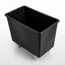 225 Litre Tapered Truck Recycled Polyethylene Black (view 2)