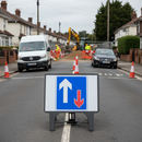 Dim Gray Premium Priority Over Oncoming Vehicles Sign 1050x750mm