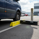 Dark Slate Gray Professional Rubberised Kerbing Overlay System for Enhanced Road Safety