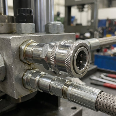 Quick Release Coupling, Female QRC x 1/4" BSP, 250 Bar