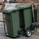 240 Litre Street Orderly with Dual Wheeled Bins & Steel Frame