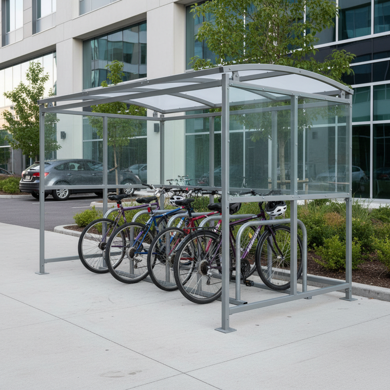 Dark Slate Gray Premium Extension Bays with Clear PETG Cladding - 1m to 5m Options