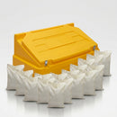 14 cu ft Heavy Duty Grit Bin with 400 kg White Rock Salt (view 2)
