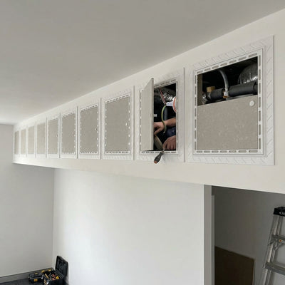 10 Pack Non-Fire Rated Plasterboard Access Panel 600x600mm