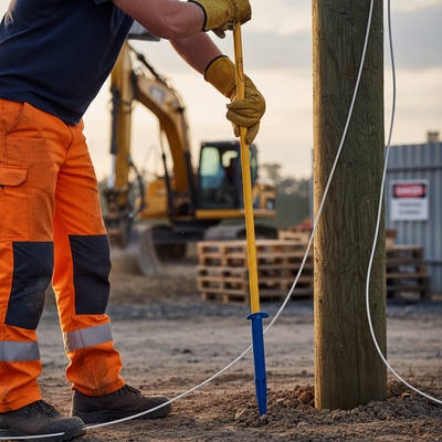 Premium Non-Conductive Insulated Line Pin 600mm for Maximum Safety