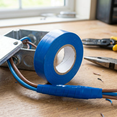19mm Blue PVC Electrical Insulation Tape - 5m