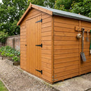 Modular Apex Shed with Customisable Features