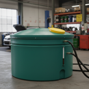 Dark Slate Gray High-Performance 4000 Litre Bunded Waste Oil Tank for Efficient Storage