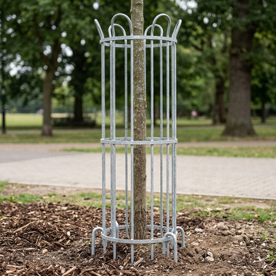 450mm x 1870mm galvanised steel tree guard