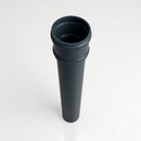 Traditional Downpipe Length 63mm Dia x 3m Non-Eared Socket — RAL 7016