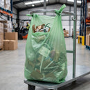 Heavy Duty Green Refuse Sacks 18" × 29" × 39" – 200 Per Box