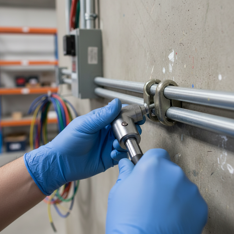 Dark Gray Heavy Duty Anti-Tamper Clips for Secure Fencing Solutions