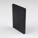Aluminium Downpipe Access Plate 72x72mm — RAL 9005