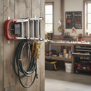 Dim Gray Heavy Duty Galvanised Double Hook for Ladders and Tools - 200 x 80 x 98mm