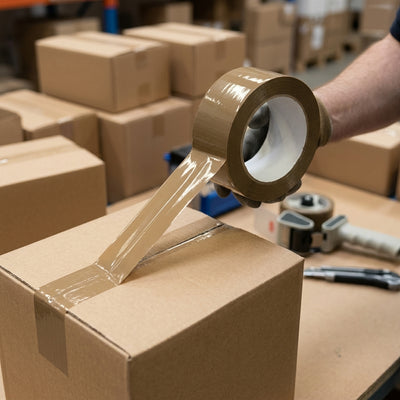 48mm Brown Packing Tape - 66m