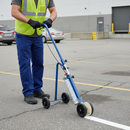 Dark Gray Premium Wheeled Line Marking Paint Applicator - Single Can