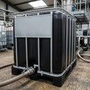 1000L Black IBC Container with Plastic Pallet, UN Approved