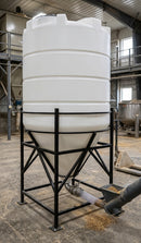 7000L Cone Tank with 60° Drainage Angle, UV Polyethylene