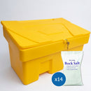 12 Cu Ft Grit Bin with 350kg White Rock Salt Winter Pack (view 2)