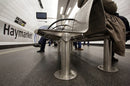 Stainless Steel Seat 3-seater or 4-seater with armrests