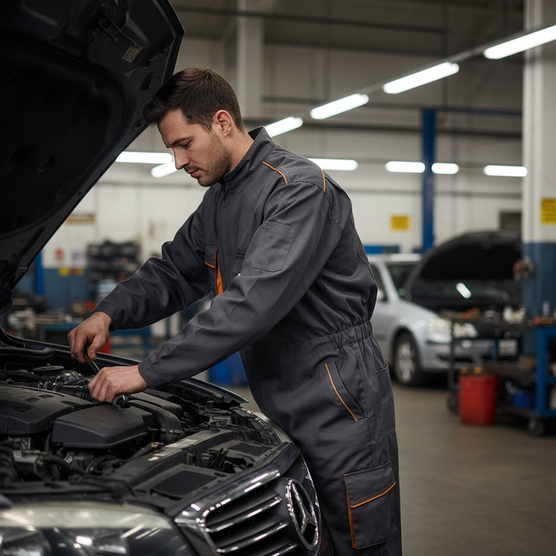 Dark Slate Gray Premium Protective Work Overalls for Multi-Industry Use