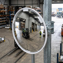 500mm diameter wide-angle convex safety mirror with 180° vision