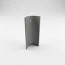 63mm Diameter Aluminium Downpipe Access Plate — RAL 7037