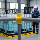 Dark Gray Premium Heavy Duty Key Clamp Cross for 90-Degree Rail Connection with Bolts - High-Quality Professional Grade for Industrial and Commercial Applica...