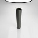 Aluminium Flush Joint Downpipe Sample — RAL 7022 / 63mmØ