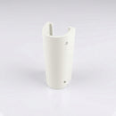 76mm Diameter Aluminium Downpipe Access Plate — RAL 9010