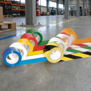 33m x 50mm adhesive vinyl floor marking tape