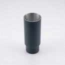 Flush Joint Aluminium Downpipe Length – 76mm Dia x 3m — RAL 7016