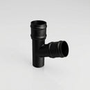 63mm Diameter Traditional Downpipe Branches 92.5° & 112.5° — Textured Black / 112.5 Degrees