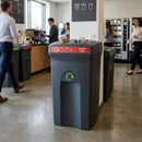 100 Litre Cup Recycling Bin with Removable Liquid Reservoir