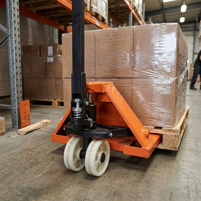 Manual Pallet Truck 2500kg Capacity with Nylon Wheels