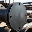 DN 350 PN 16 Flange Protector - 520mm OD, Black Polycor (view 2)
