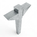 Concrete Support Post 100mm x 100mm x 1.2m (view 2)